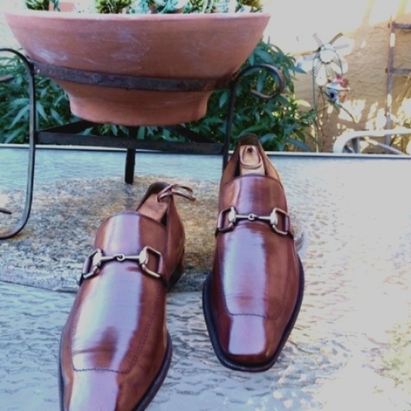 🆕 !!!!!!SOLD!!!!!!!!!  Gucci Horsebit Slip On Brown Loafers - Picture 7 of 10